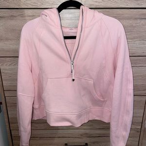 Lululemon Oversized Half-Zip Hopdie
Size:XS/S
Color: FUSP (flush pink)